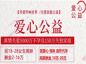 乌达捐卵助孕生子 爱心志愿者招募